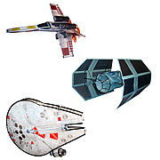 Star Wars Vehicles 3-D Kites Case